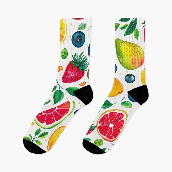 Item preview, Tropical Colorful And Vibrant Fruit Pattern With Leaves designed and sold by DEC02.