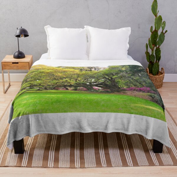 Item preview, Oak Trees And Azalea's Magnolia Plantation Gardens designed and sold by LisaWootenPhoto.