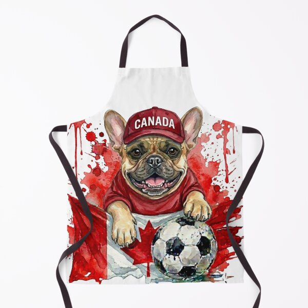Item preview, French bulldog World Cup Canada Suppawter designed and sold by The Suppawters.