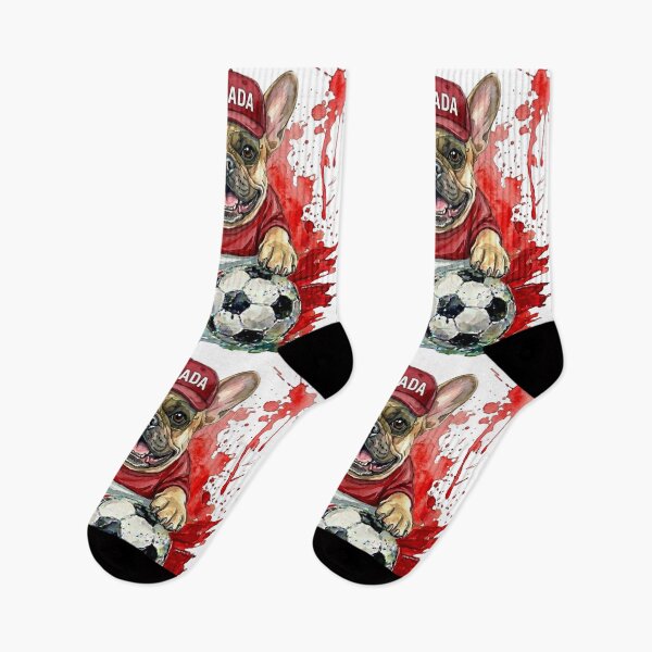 Item preview, French bulldog World Cup Canada Suppawter designed and sold by The Suppawters.