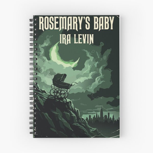 Item preview, Rosemary's Baby by Ira Levin (Retro paperback cover) designed and sold by tigrootiger.