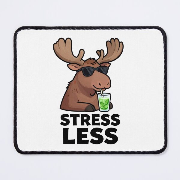 Item preview, Relaxed moose designed and sold by Thunderklart.