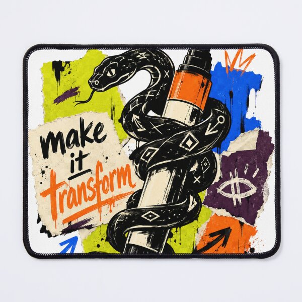 Item preview, Make It Transform Snake and Marker Alternative Graphic designed and sold by moxivra.