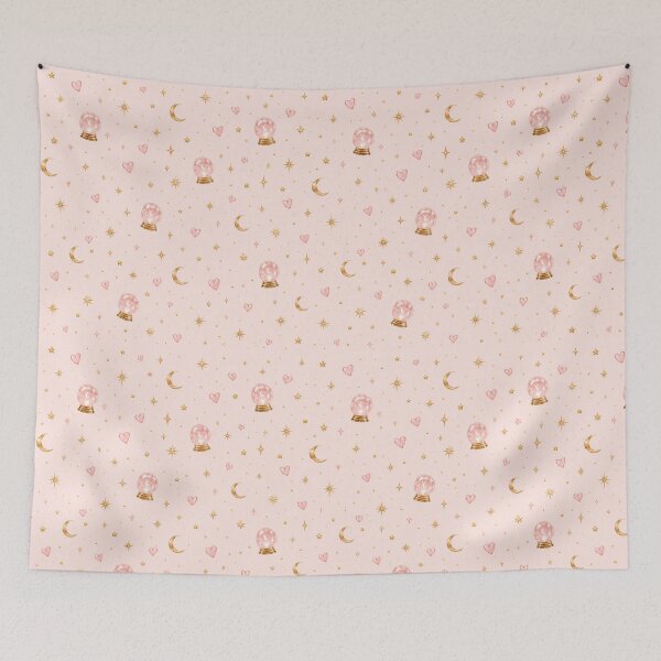 Item preview, Future Written in the Stars | Pink Crystal Ball Pattern designed and sold by Ioanna-Studio.