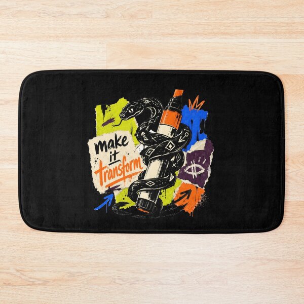 Item preview, Make It Transform Snake and Marker Alternative Graphic designed and sold by moxivra.