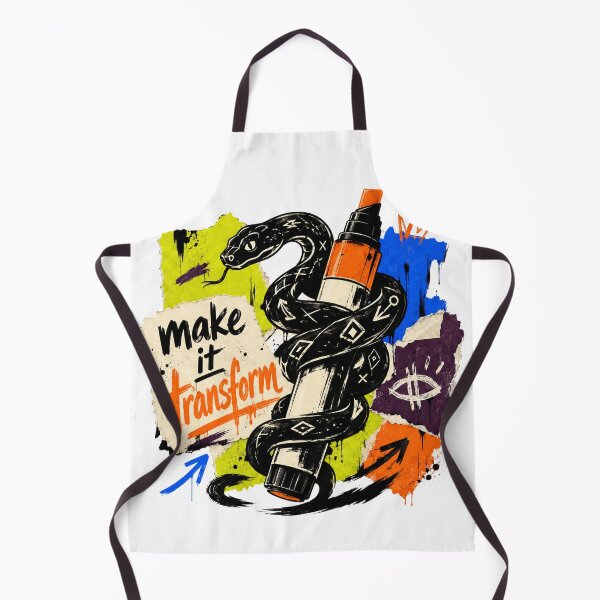 Item preview, Make It Transform Snake and Marker Alternative Graphic designed and sold by moxivra.
