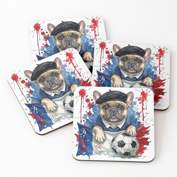 Item preview, French bulldog World Cup France Suppawter designed and sold by The Suppawters.