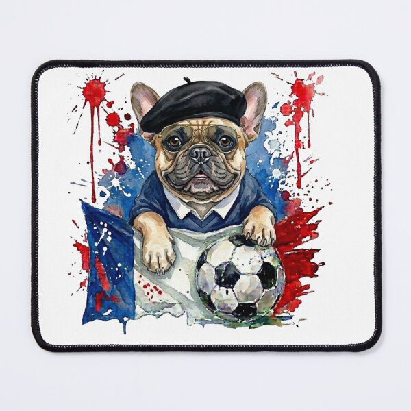 Item preview, French bulldog World Cup France Suppawter designed and sold by The Suppawters.