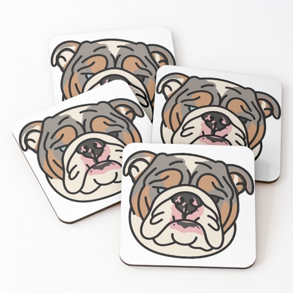 Item preview, Merle English Bulldog  designed and sold by Maggie Elias.