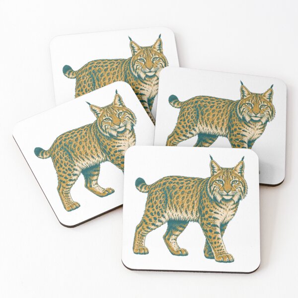 Item preview, Canyon Teal Bobcat designed and sold by TJT-GRAPHIX.