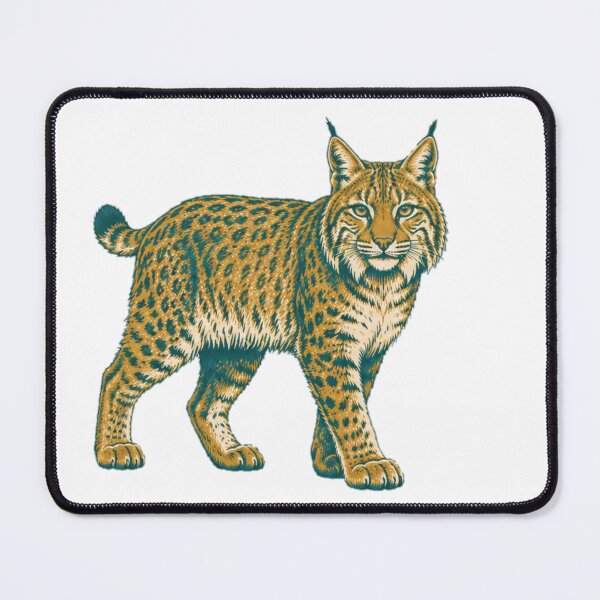 Item preview, Canyon Teal Bobcat designed and sold by TJT-GRAPHIX.