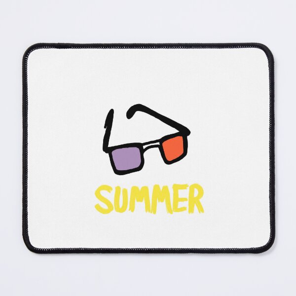 Item preview, Two-colored sunglasses pattern drawing, Summer designed and sold by Mermaso Art.