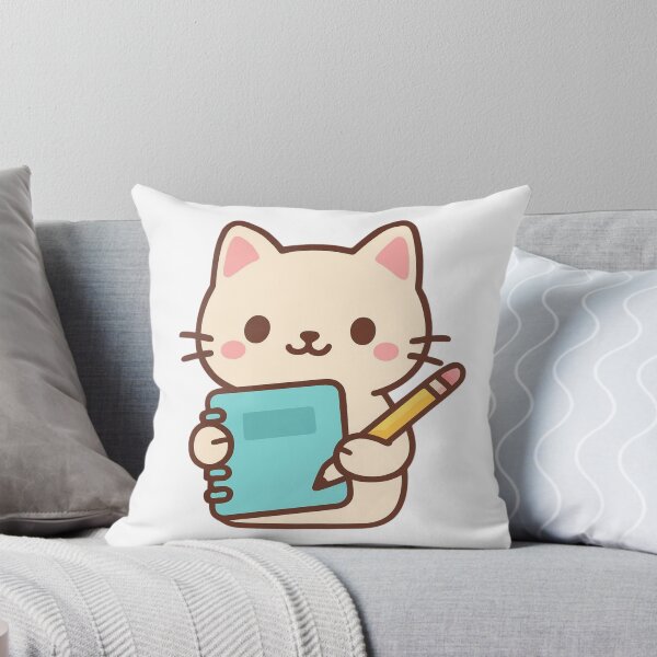 Item preview, Dream Big Cat - Inspirational Kawaii Sticker designed and sold by foryouandyours.
