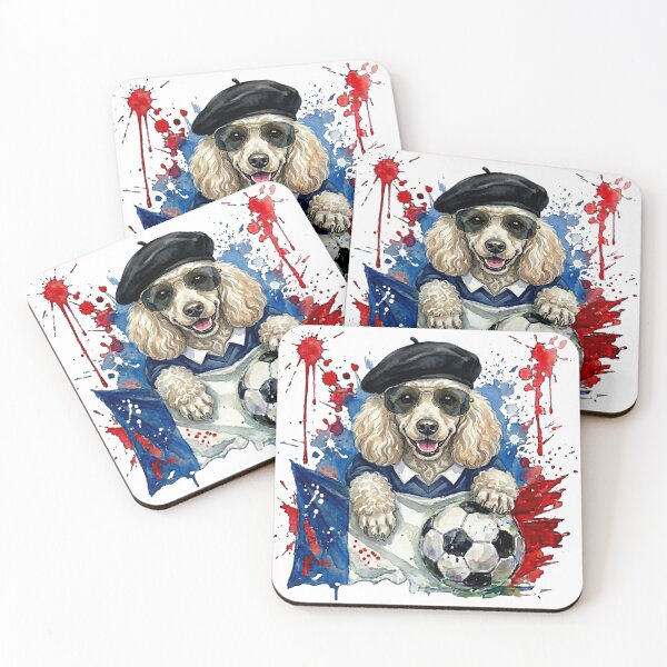 Item preview, Poodle World Cup France Suppawters designed and sold by The Suppawters.