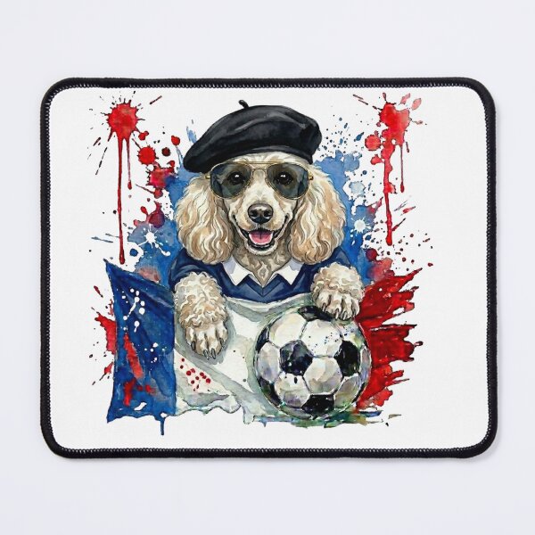 Item preview, Poodle World Cup France Suppawters designed and sold by The Suppawters.