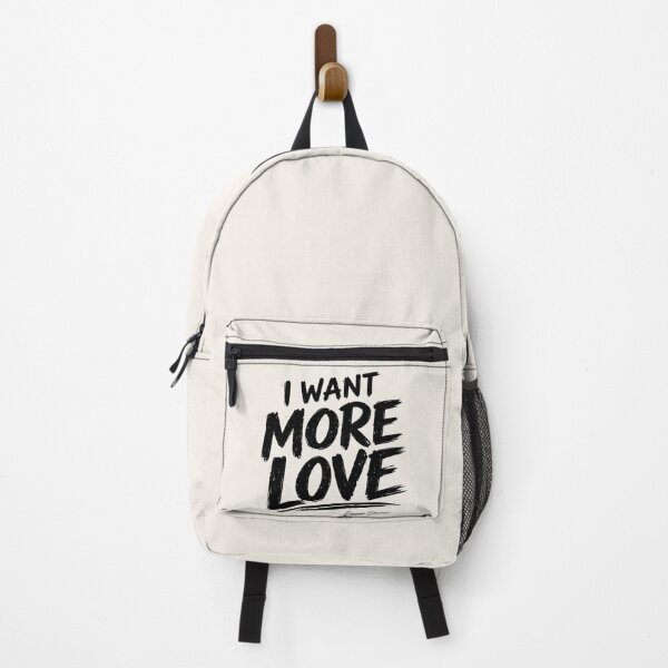 Item preview, I WANT MORE LOVE | Typography Design | Romantic Statement Quote designed and sold by Baroness Swan.