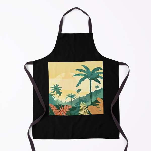 Item preview, Palm Trees And Tropical Leaves Digital Art designed and sold by DEC02.