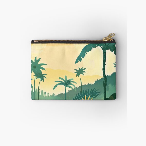 Item preview, Palm Trees And Tropical Leaves Digital Art designed and sold by DEC02.