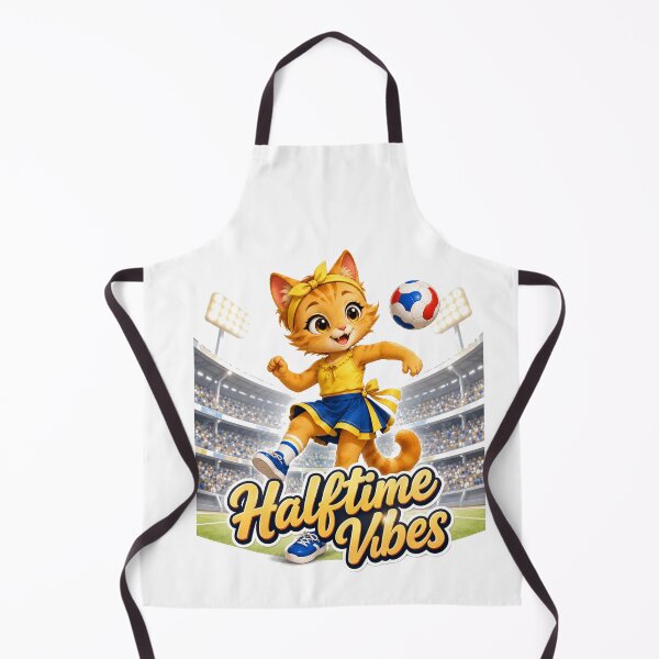 Item preview, Halftime Vibes Soccer Cat designed and sold by yasmh.