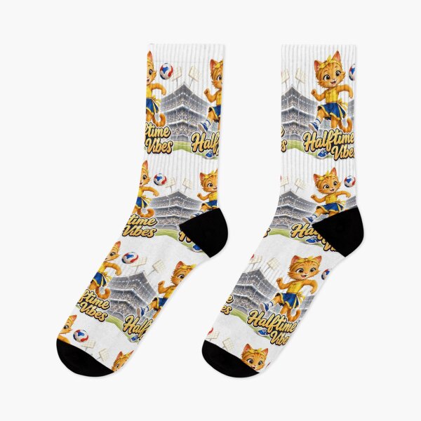 Item preview, Halftime Vibes Soccer Cat designed and sold by yasmh.