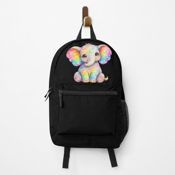 Item preview, Rainbow Baby Elephant Cute Watercolor designed and sold by jgvisualarts.