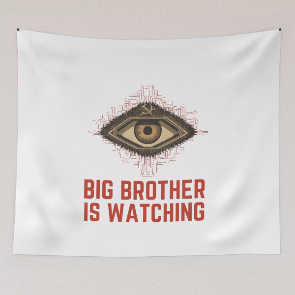 Item preview,  Big brother  is watching  designed and sold by VYRON STUDIO.
