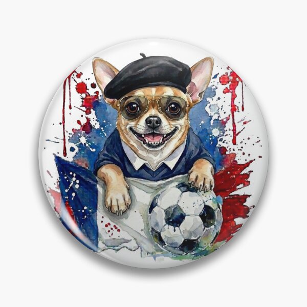 Item preview, Chihuahua World Cup France Suppawters designed and sold by The Suppawters.
