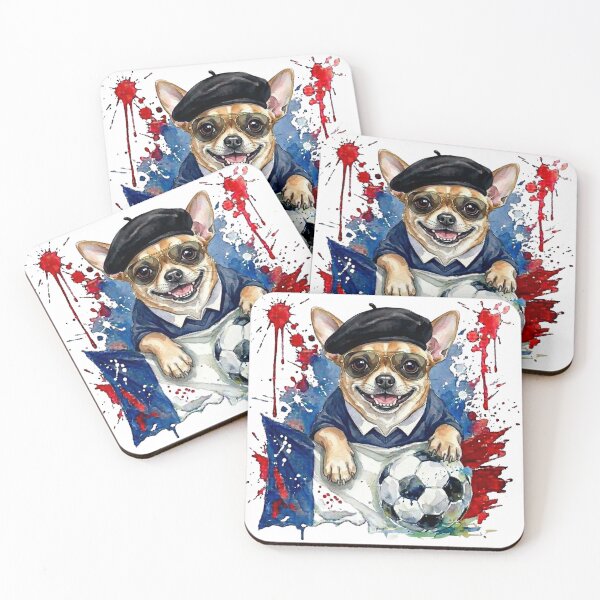 Item preview, Chihuahua World Cup France Suppawters designed and sold by The Suppawters.