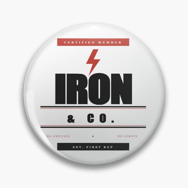 Item preview, Iron & Co Certified Member Gym Shirt – Funny Gym Gift for Weightlifters, Fitness Lovers designed and sold by Mega-Shopping.