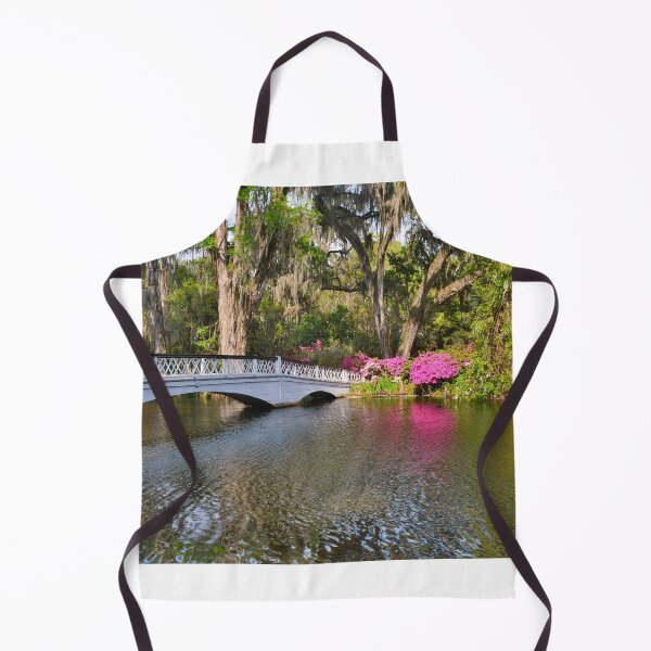 Item preview, Magnolia Plantation Gardens Little White Bridge designed and sold by LisaWootenPhoto.