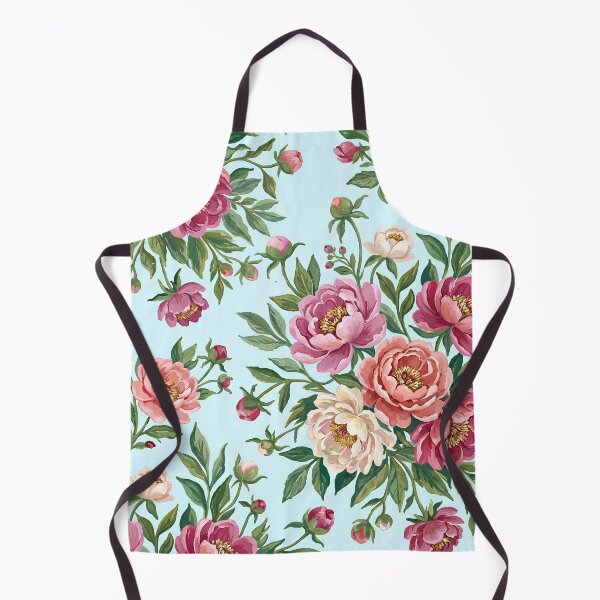 Item preview, Romantic Cottagecore Pink Peony Watercolor Pattern – Floral Garden Design designed and sold by 21 Dragonflies.