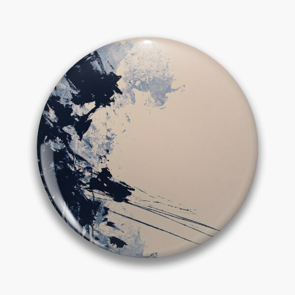 Item preview, Abstract Textured Blue Palette No. 28 - Obsidian Cascade into Light designed and sold by SlowRegardArt.