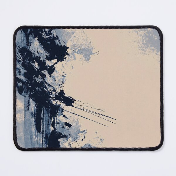 Item preview, Abstract Textured Blue Palette No. 28 - Obsidian Cascade into Light designed and sold by SlowRegardArt.