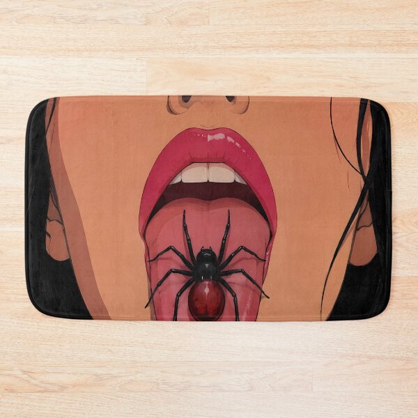 Item preview, Gothic Black Widow – Dark Femme Fatale Spider Anime Art designed and sold by  Hollow Moon Studios..
