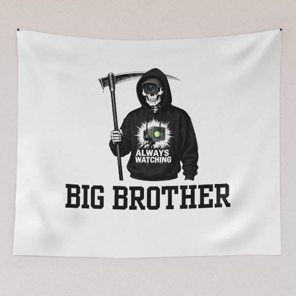 Item preview,  Big brother  is watching  designed and sold by VYRON STUDIO.