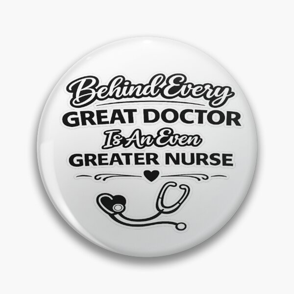Item preview, Behind Every Great Doctor Is An Even Greater Nurse Funny Nurse Gift designed and sold by NurseVibesShop5.