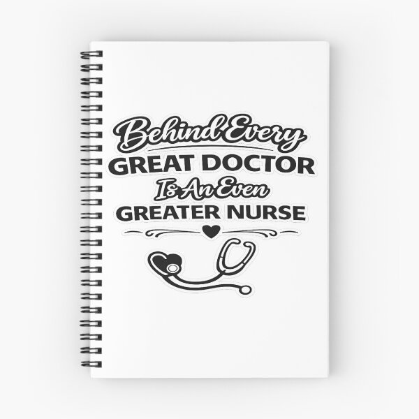 Item preview, Behind Every Great Doctor Is An Even Greater Nurse Funny Nurse Gift designed and sold by NurseVibesShop5.