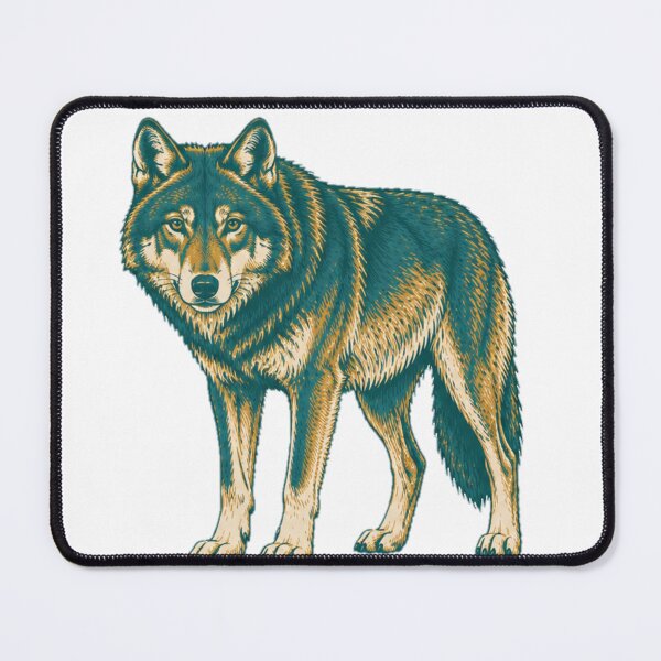 Item preview, Canyon Teal Wolf designed and sold by TJT-GRAPHIX.