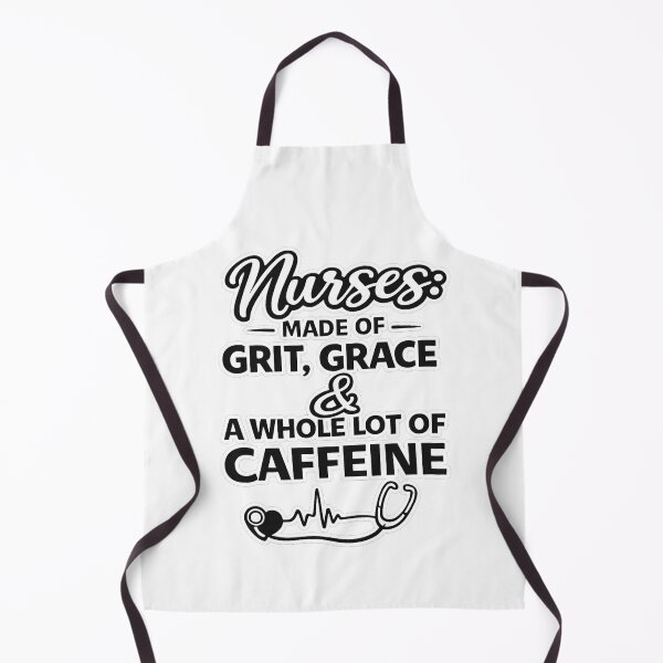 Item preview, Nurses Made of Grit Grace and Caffeine Funny Nurse Gift designed and sold by NurseVibesShop5.