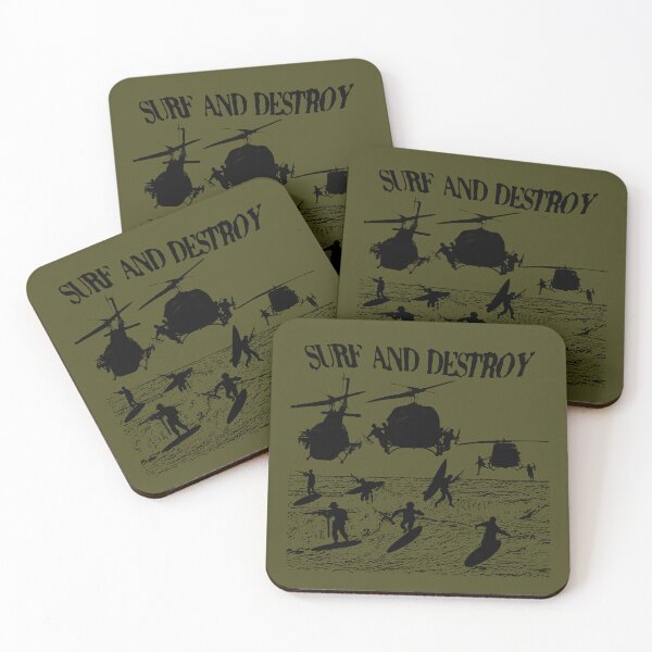 Item preview, Surf and Destroy Air Cav Charlie Don't Surf designed and sold by Larry Oates.