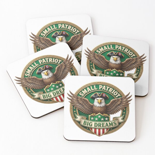 Item preview, Small Patriot Big Dreams | Vintage Eagle Heritage Emblem designed and sold by Shirtely.