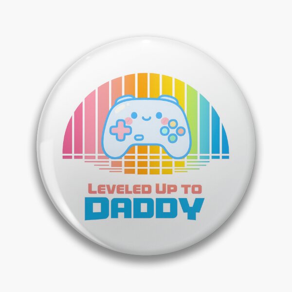 Item preview, Leveled Up to Daddy – Father’s Day  designed and sold by LuveraxArt.