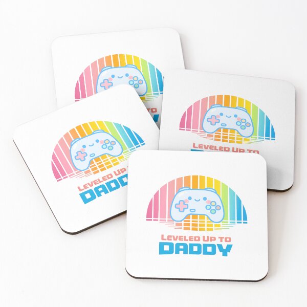 Item preview, Leveled Up to Daddy – Father’s Day  designed and sold by LuveraxArt.