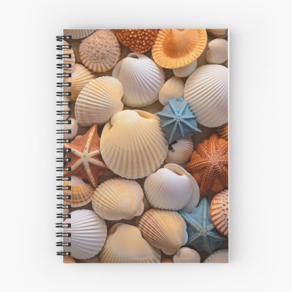 Item preview, Colorful Contemporary Starfish Seashells Fantasy Digital Art designed and sold by DEC02.