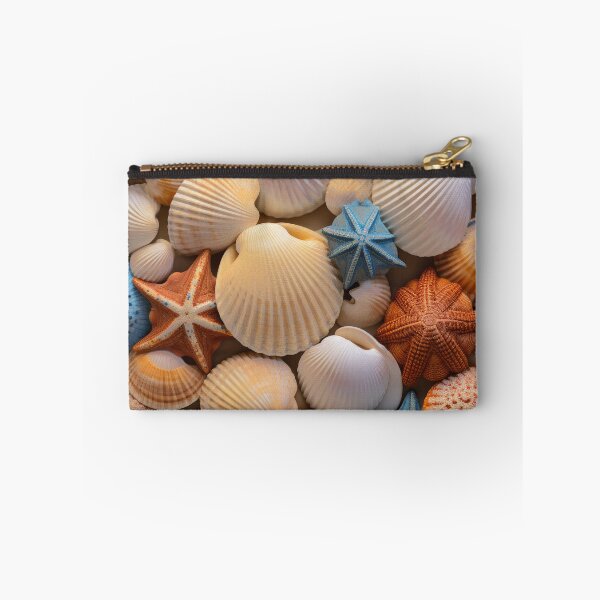 Item preview, Colorful Contemporary Starfish Seashells Fantasy Digital Art designed and sold by DEC02.