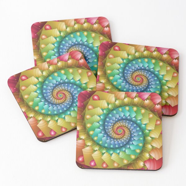 Item preview, Prismatic Spectrum Geometric Vortex designed and sold by pinkal.