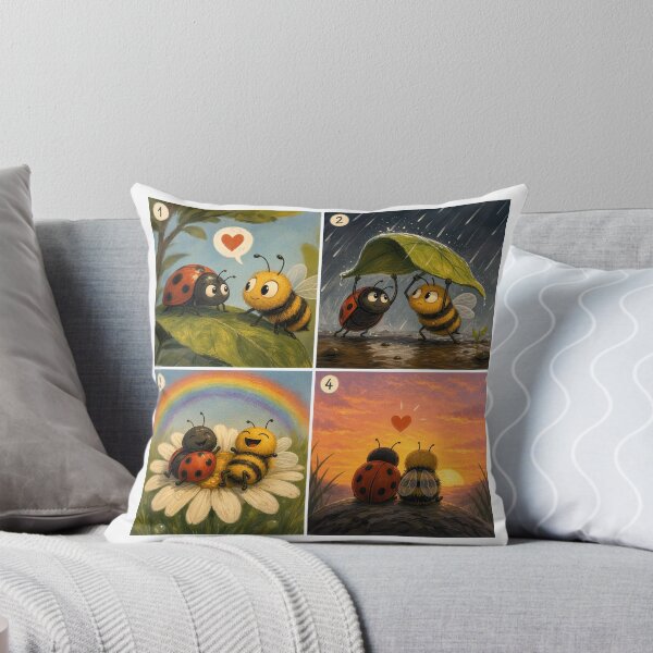 Item preview, Ladybug and Bee: A Sweet First Moment designed and sold by JaN44Fotografia.