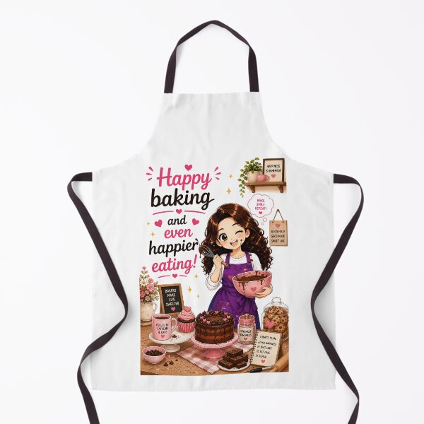 Item preview, Happy Baking and Even Happier Eating designed and sold by thecookiegallery.