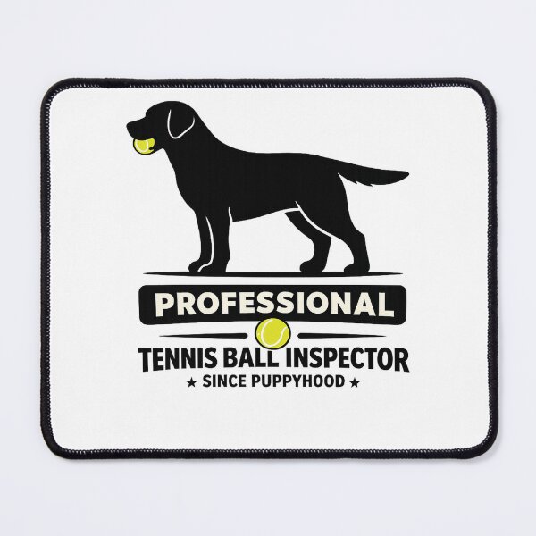 Item preview, Professional Tennis Ball Inspector Since Puppyhood Labrador Retriever Funny Dog Gift designed and sold by Ermicioi.
