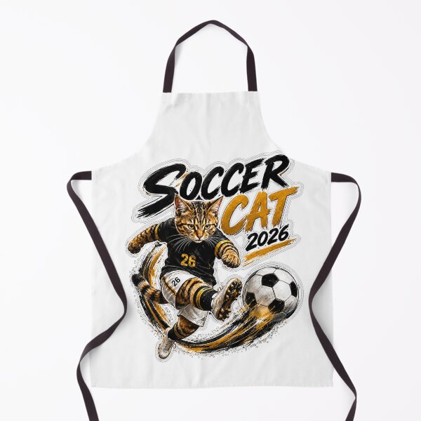 Item preview, Soccer Cat 2026 Action Kick designed and sold by yasmh.